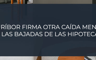 El euríbor firma otra caída mensual y prolonga las bajadas de las hipotecas variables